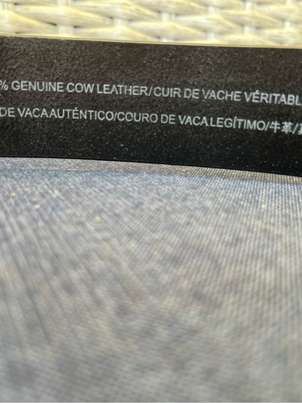 Armani Exchange black leather belt - Picture 8 of 9